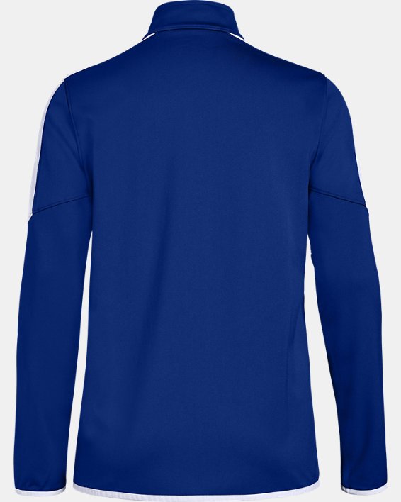 Women's UA Rival Knit Jacket, Blue, pdpMainDesktop image number 5
